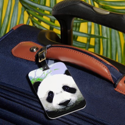 Panda Beer Bagagelabel (Voorkant Insitu 1)