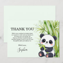 Panda Beer Bamboe Baby Borrel