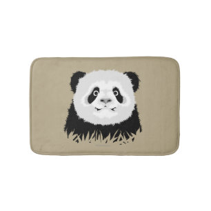 Panda Beer Bath Mat