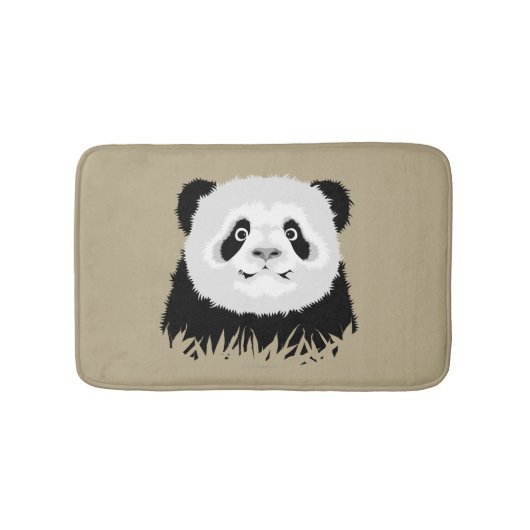Panda Beer Bath Mat (Voorkant)