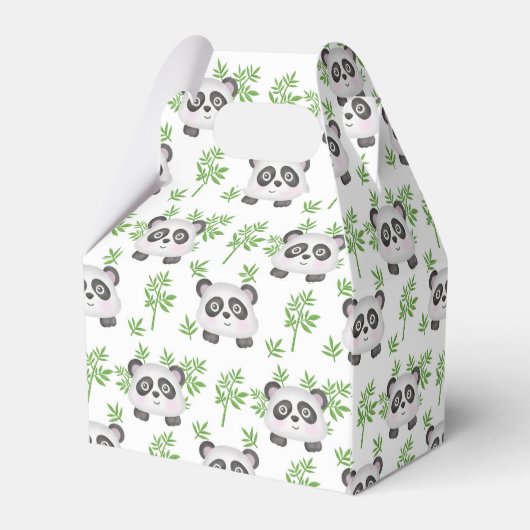 Panda-beer Bedankdoosjes (Achterkant)
