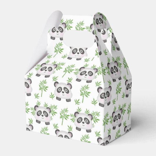 Panda-beer Bedankdoosjes (Voorkant Zijde)