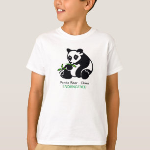 PANDA-Beer - Bedreigde dierengrafiek - wildlife T-shirt