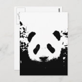 Panda Beer Briefkaart (Voorkant / Achterkant)