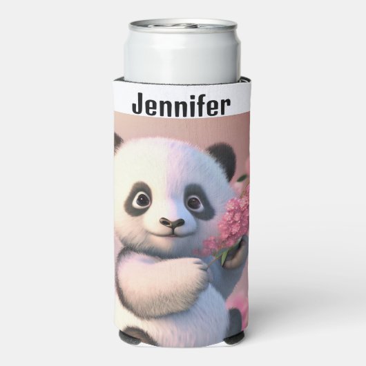 Panda Beer Cherry Blossom Persoonlijke naam (Seltzer Achterkant)