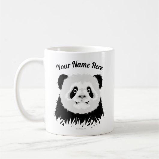 Panda Beer Coffee Mok (Links)
