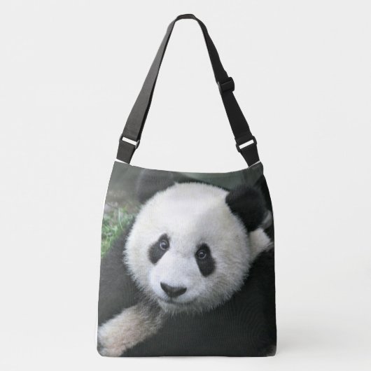 Panda Beer Crossbody Tas (Voorkant)