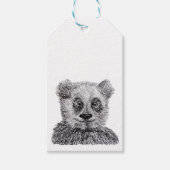 Panda Beer Custom Gift Labels Cadeaulabel (Voorkant)