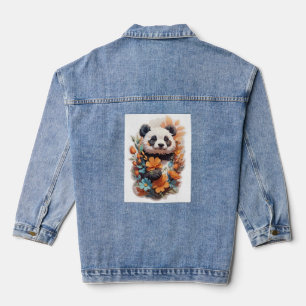 Panda Beer Denim Jacket