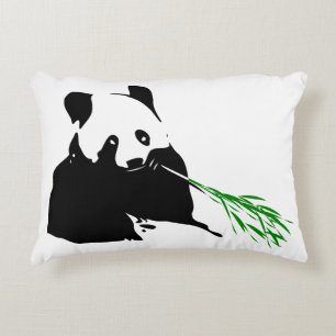 Panda Beer Design. Decoratief Kussen
