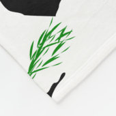 Panda Beer Design. Fleece Deken (Hoek)