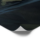 Panda Beer en Bloemen Poster (Hoek)