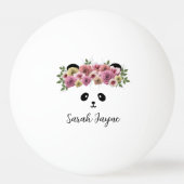 Panda Beer Face  gepersonaliseerd Ping Pong Ball (Voorkant)