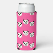 Panda beer gezichten roze (Seltzer Voorkant)