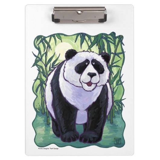 Panda Beer Gifts & Accessoires Klembord (Voorkant)