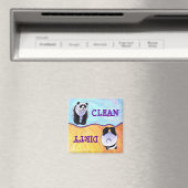 Panda Beer Gifts & Accessoires Magneet (Insitu (Vaatwasser))