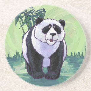 Panda Beer Gifts & Accessoires Zandsteen Onderzetter