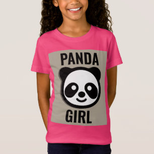 PANDA BEER GIRLS T-SHIRTS