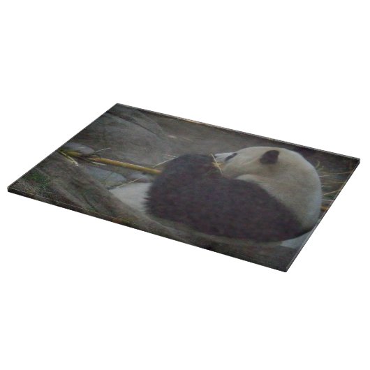Panda Beer Glass Cutting Board Snijplank (Hoek)