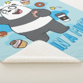 Panda Beer - Hug in een Mok! Sherpa Deken (3/4)
