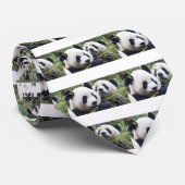 Panda Beer Hugs Stropdas (Opgerold)