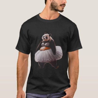 Panda Beer in Balletjurk Panda Dansen T-shirt