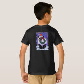 Panda Beer Kerstmis T-shirt (Achterkant volledig)
