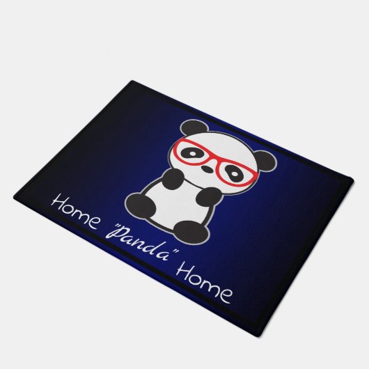 Panda Beer Kitchen Mat (Schuin)