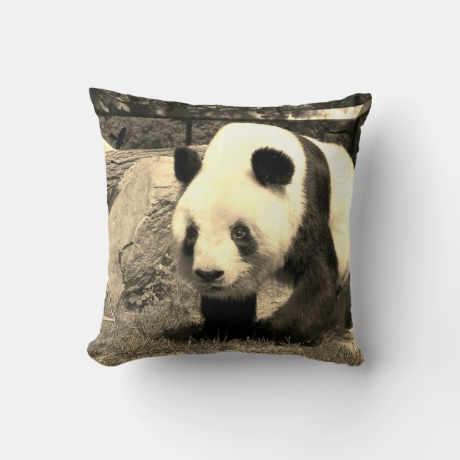 Panda Beer Kussen (Voorkant)
