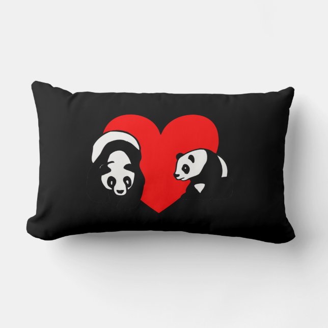 Panda Beer Kussen (Voorkant)