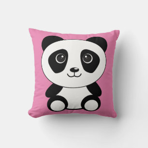 PANDA BEER KUSSENS PINK