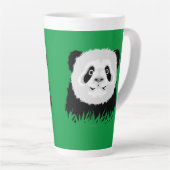 Panda Beer Latte Mok (Rechterhoek)
