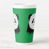 Panda Beer Latte Mok (Voorkant)