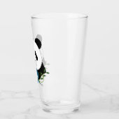 Panda Beer Lotus Flower Blue Glas (Links)