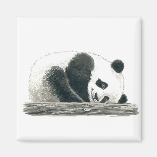 Panda beer magneet (Voorkant)