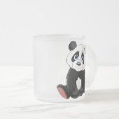Panda Beer Matglas Koffiemok (Voorkant rechts)