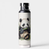 Panda Beer met bamboe Waterfles (Links)