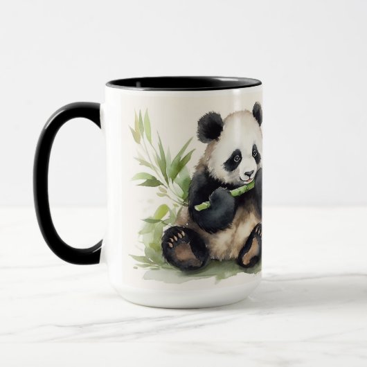 Panda Beer met quote Mok (Links)