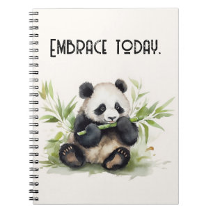 Panda Beer met quote Notitieboek