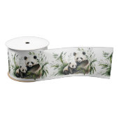 Panda Beer met welp Lint (Spoel)