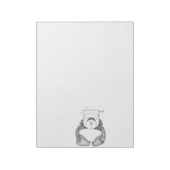 Panda Beer Note Pad Notitieblok (Gedraaid)