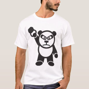 Panda Beer One Arm Kettlebell Snatch T-shirt