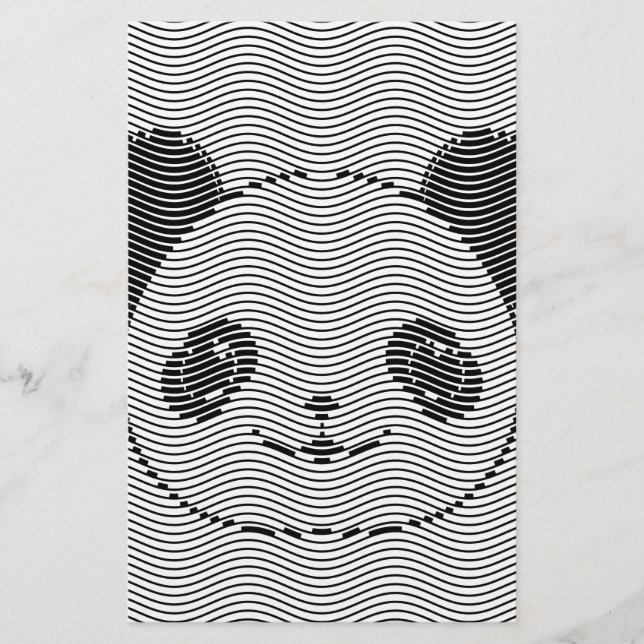 Panda-Beer op golflengte (Voorkant)