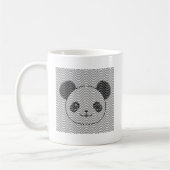 Panda-Beer op golflengte Koffiemok (Links)
