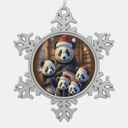 Panda Beer ornament (Voorkant)