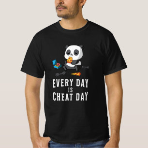 Panda Beer Pandas Cute Animal Paw Funny Gift Idee T-shirt