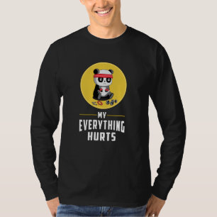 Panda Beer Pandas Cute Animal Paw Sports Gift Idee T-shirt