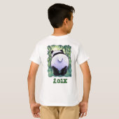 Panda Beer Party Center T-shirt (Achterkant volledig)