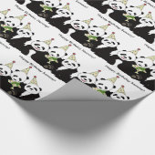 Panda Beer Party door Kindred Design Cadeaupapier (Hoek)
