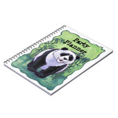 Panda Beer Party Planner Notitieboek (Linkerzijde)